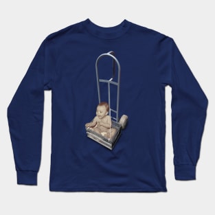 On-the-Go Baby Chariot by Dystopomart Long Sleeve T-Shirt